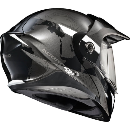 Exo At960 Modular Helmet Topographic Black/White Sm