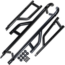 Polaris 2881992 4-Seat Extreme Kick-Out Black Steel Rock Sliders 4 General 1000