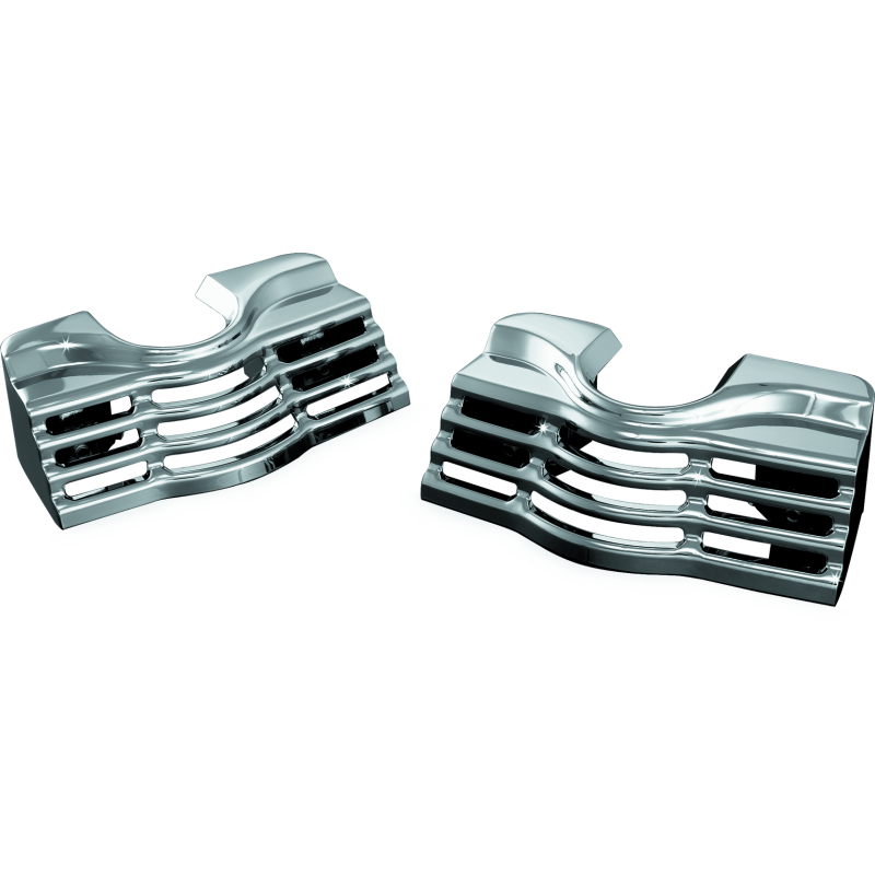 Kuryakyn Slotted Head Bolt Covers Chrome