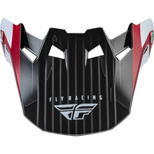 Formula Carbon Prime Visor Red/White/Red Carbon Yl/Sm