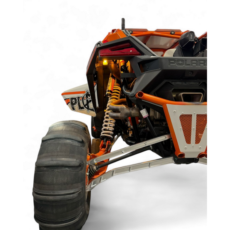 Elektric Offroad 2022+ Polaris Rzr Pro Rurbo R Billet High Clearance Radius Rods Anodized Clear