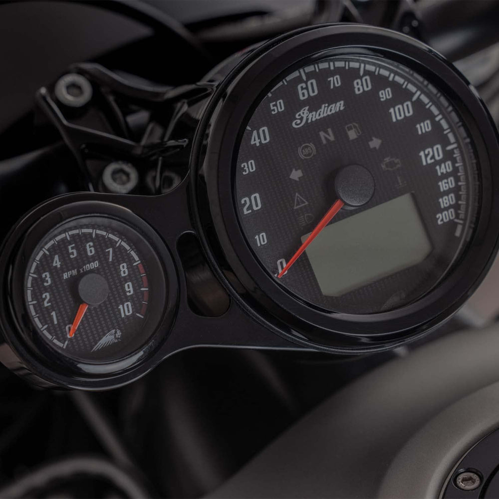 
                      
                        Indian Motorcycle Tachometer with Shift Light - 2889304-02
                      
                    