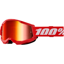 Strata 2 Junior Goggle Red Mirror Red Lens