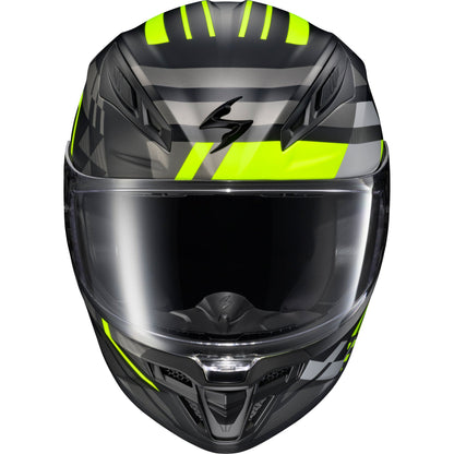 Exo R430 Full Face Helmet Paradox Hi Viz Md