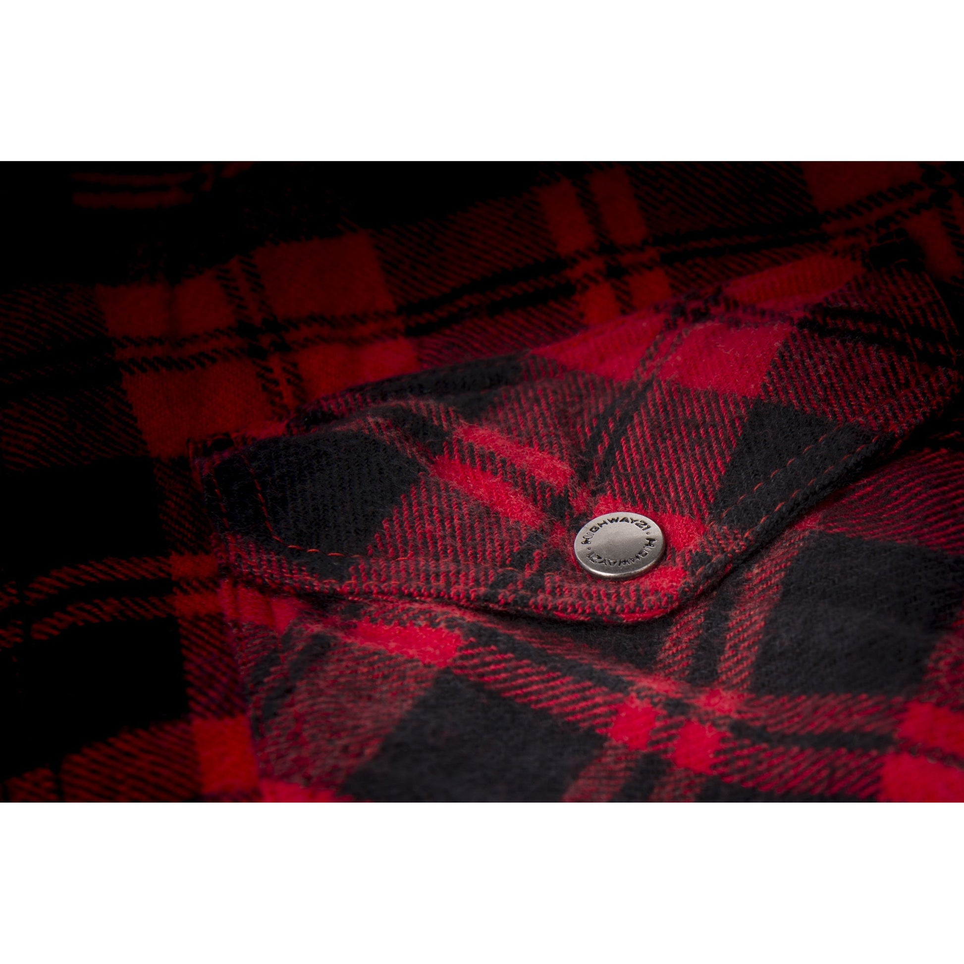 Marksman Flannel Black/Red Lg