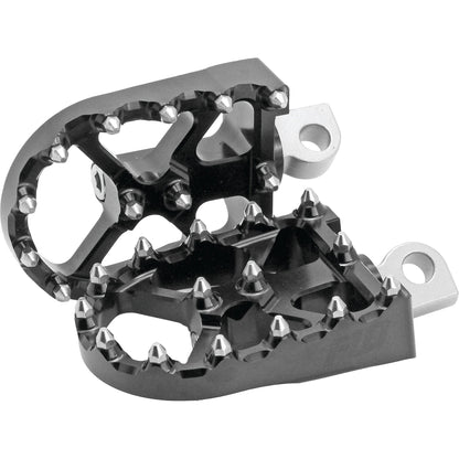 Bmx Style Foot Pegs Black