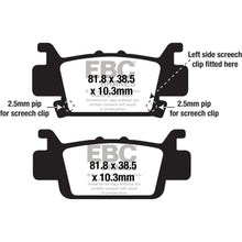 Brake Pads Fa703sv Severe Duty Sv Series