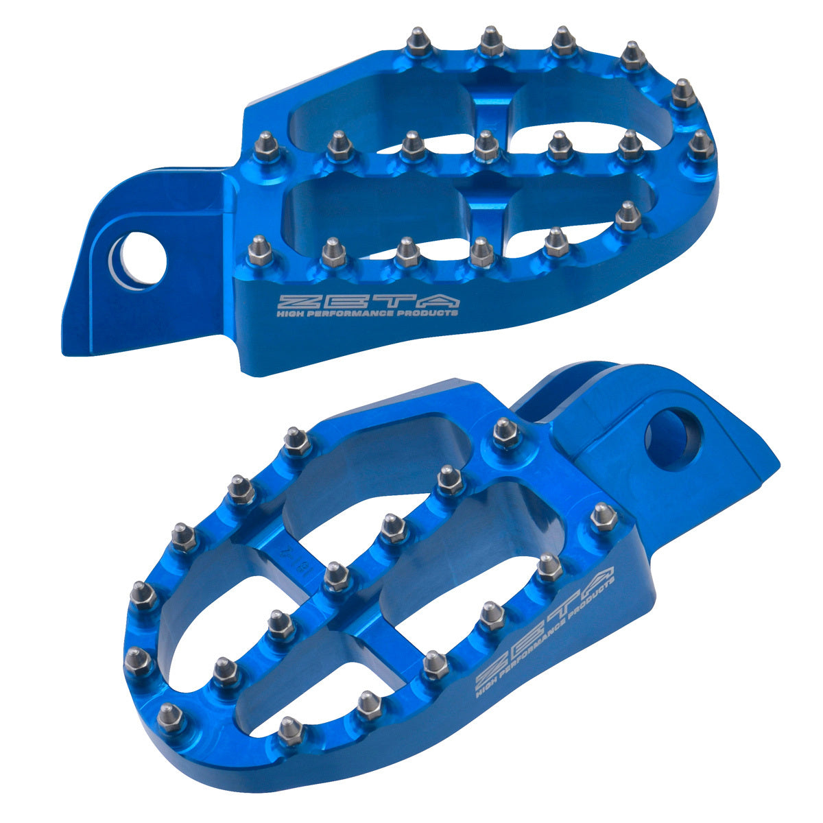 Aluminum Footpegs Yam Blue
