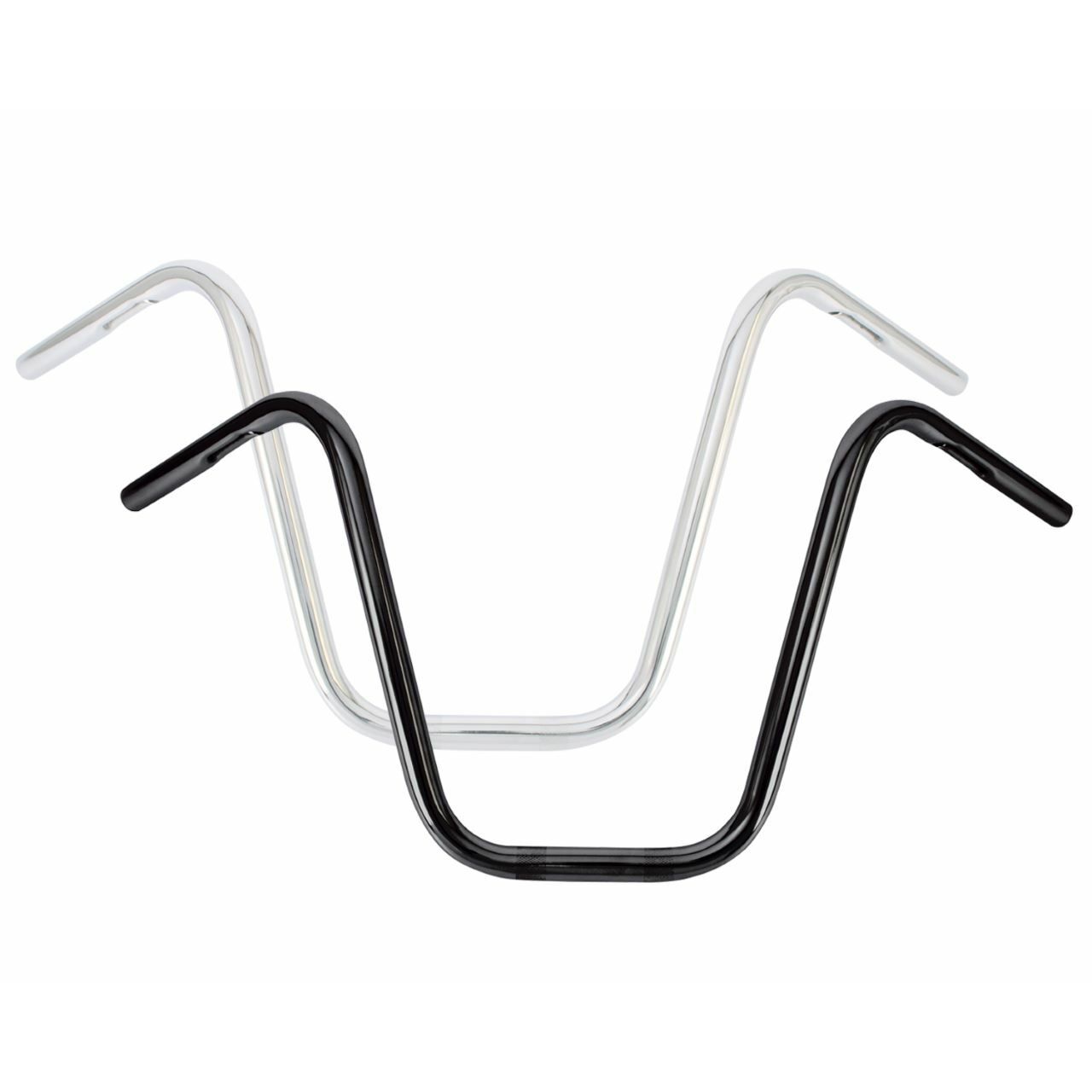 Narrow 16" Apehangers 1" Black