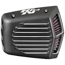 K&N Street Metal Intake System for 01-16 Harley-Davidson Softail/Dyna - Shaker Black