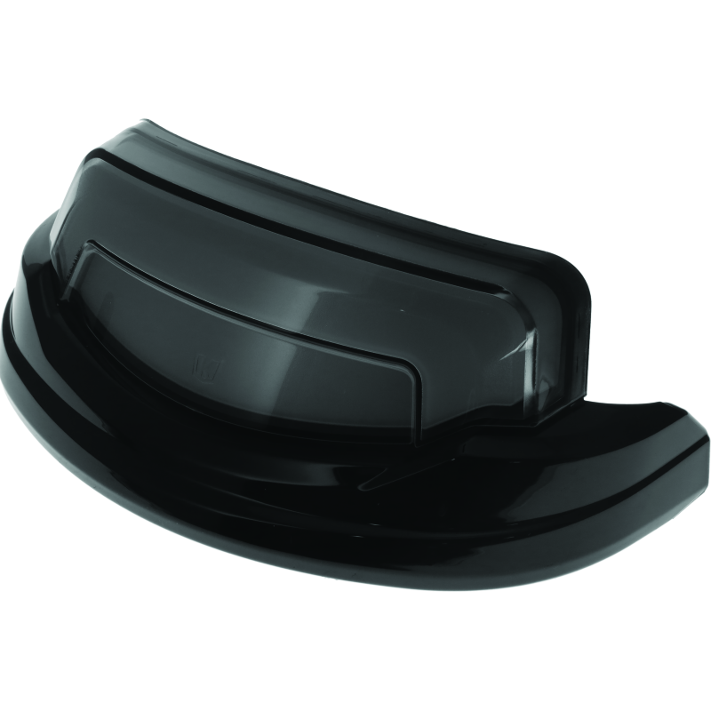 Kuryakyn Tracer Rear Fender Tip Light Gloss Black Smoke Lens