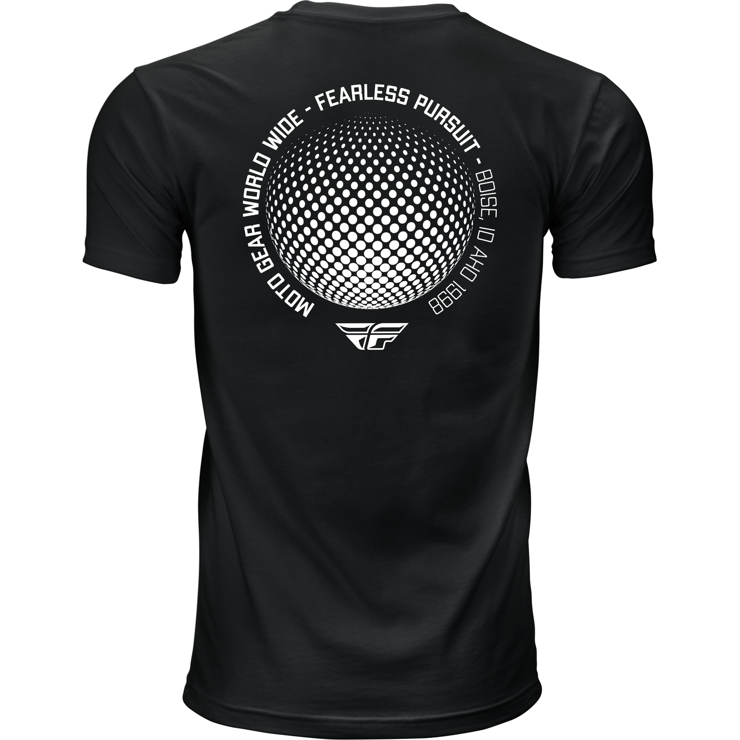 Fly Worldwide Tee Black Sm
