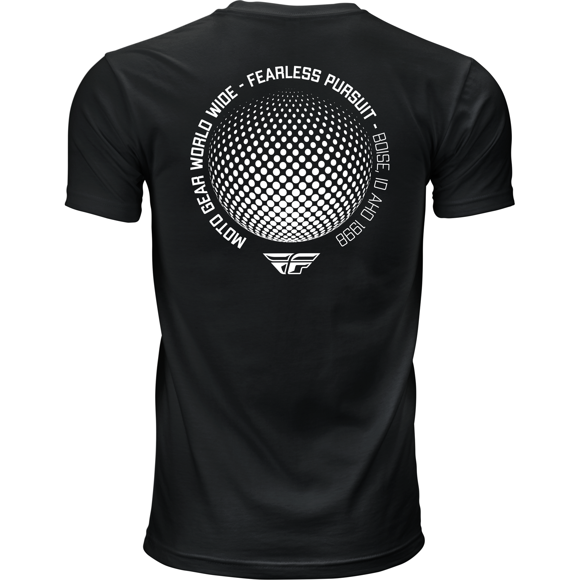 Fly Worldwide Tee Black Sm