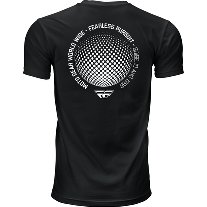 Fly Worldwide Tee Black Sm