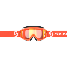 Primal Goggle Orange/White Orange Chrome Works