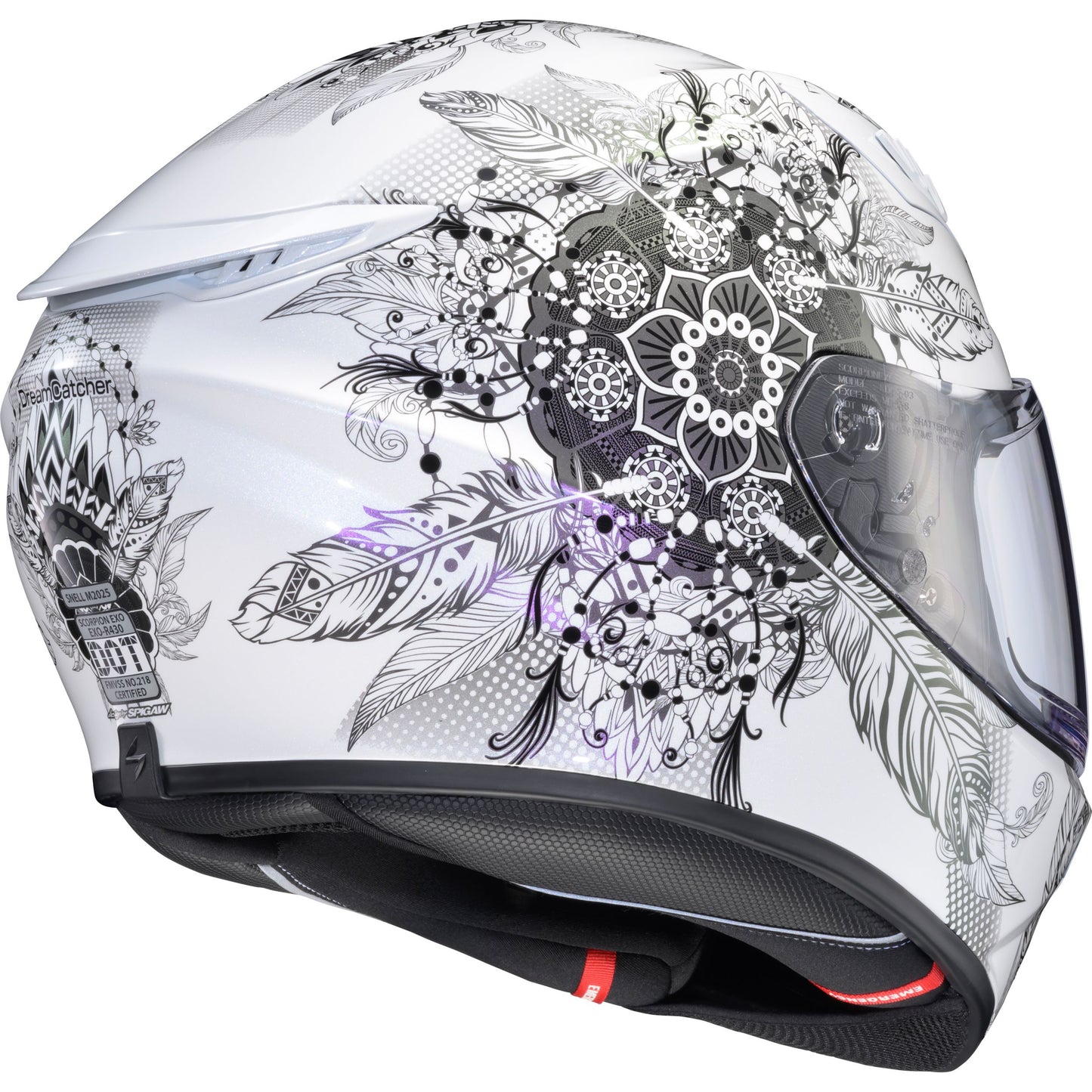 Exo R430 Full Face Helmet Manitou White Md