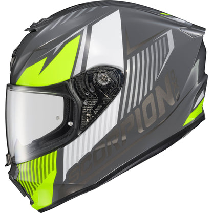 Exo R330 Full Face Helmet Hawker Hi Viz Sm