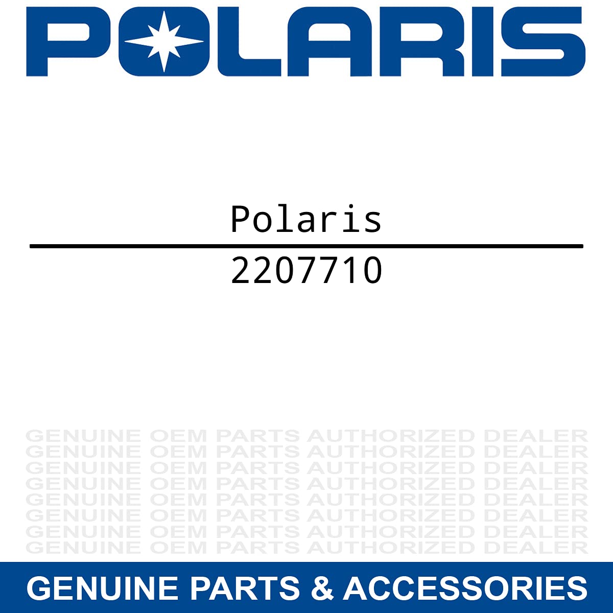 Polaris Ranger Hardware Kit, Service, Regulator, Left, Genuine OEM Part 2207710, Qty 1