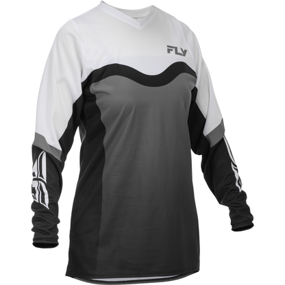 Women's F 16 Jersey Grey/Black/White Xl