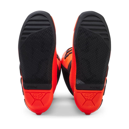 FOX RACING YOUTH COMP MOTOCROSS BOOTS, FLUORESCENT ORANGE, 5