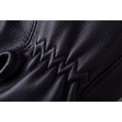 Indian Motorcycle Men's Deerskin Strap Glove, Black - XL - 286066109