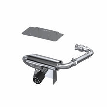 Single Slip On Turbo Back Center Exit W/ Perf Muff Cf