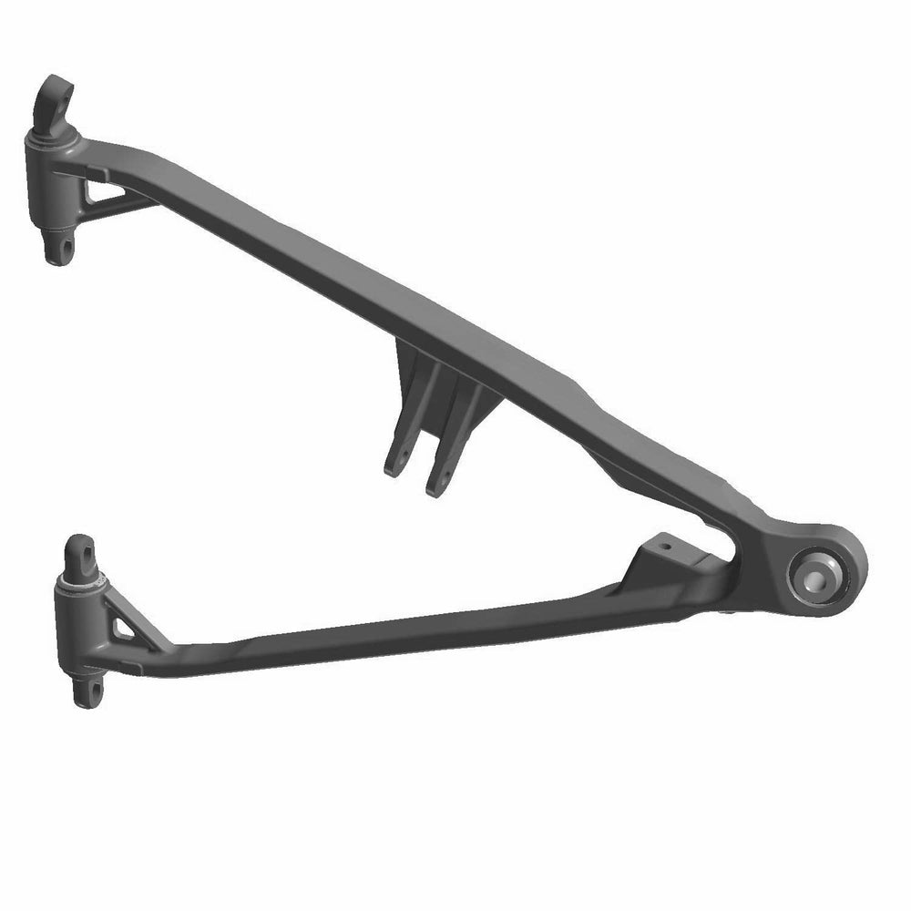 Polaris Left Side, Lower Control Arm, Matte Black, Genuine OEM Part 1824892-458, Qty 1