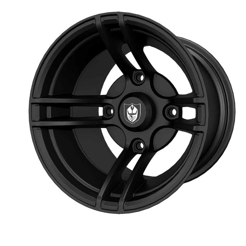 Polaris Off Road Pro Armor WhiteOut Wheel, Matte Black Front/Rear R14