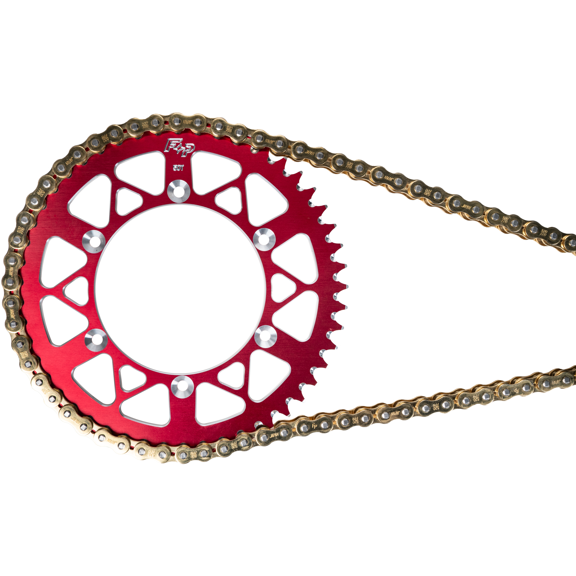 Fire Power Racing Chain 520 X 120 Gold