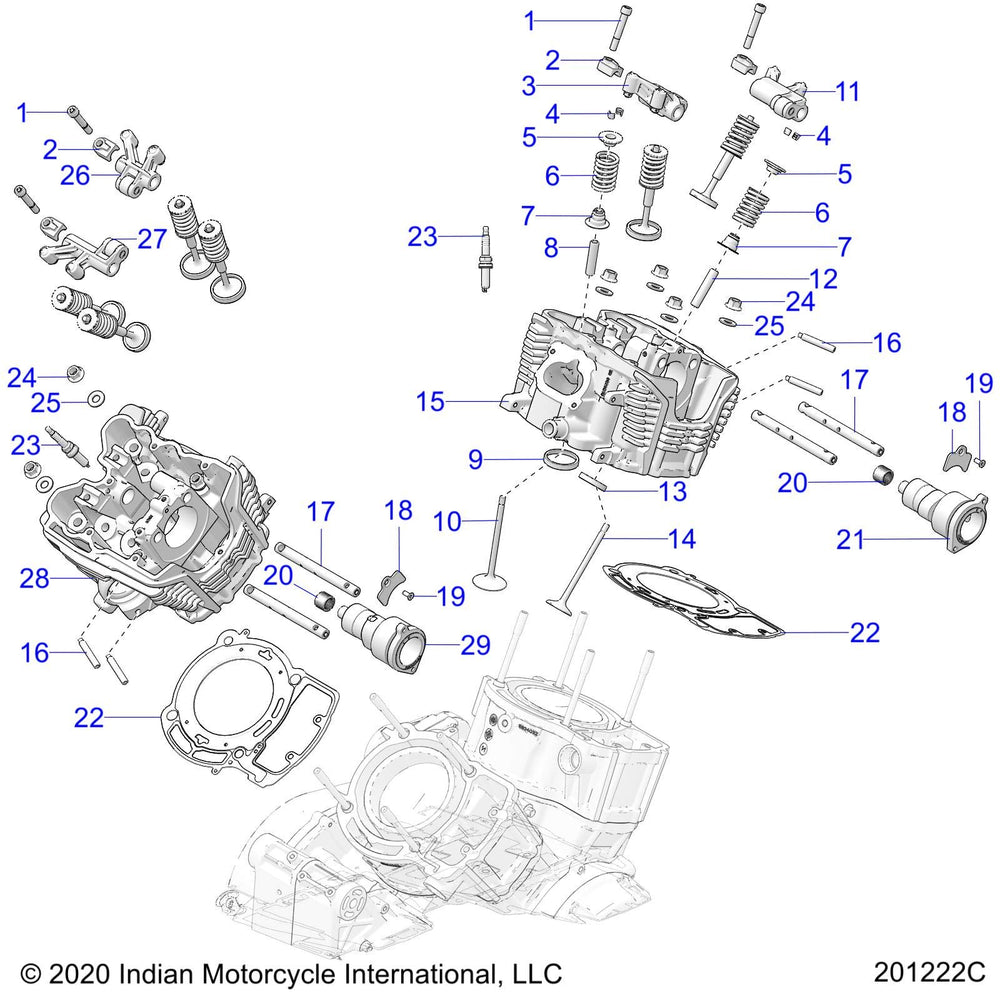 
                      
                        Indian Motorcycle SEAT-VALVE,INTAKE, Genuine OEM Part 5139718, Qty 1
                      
                    