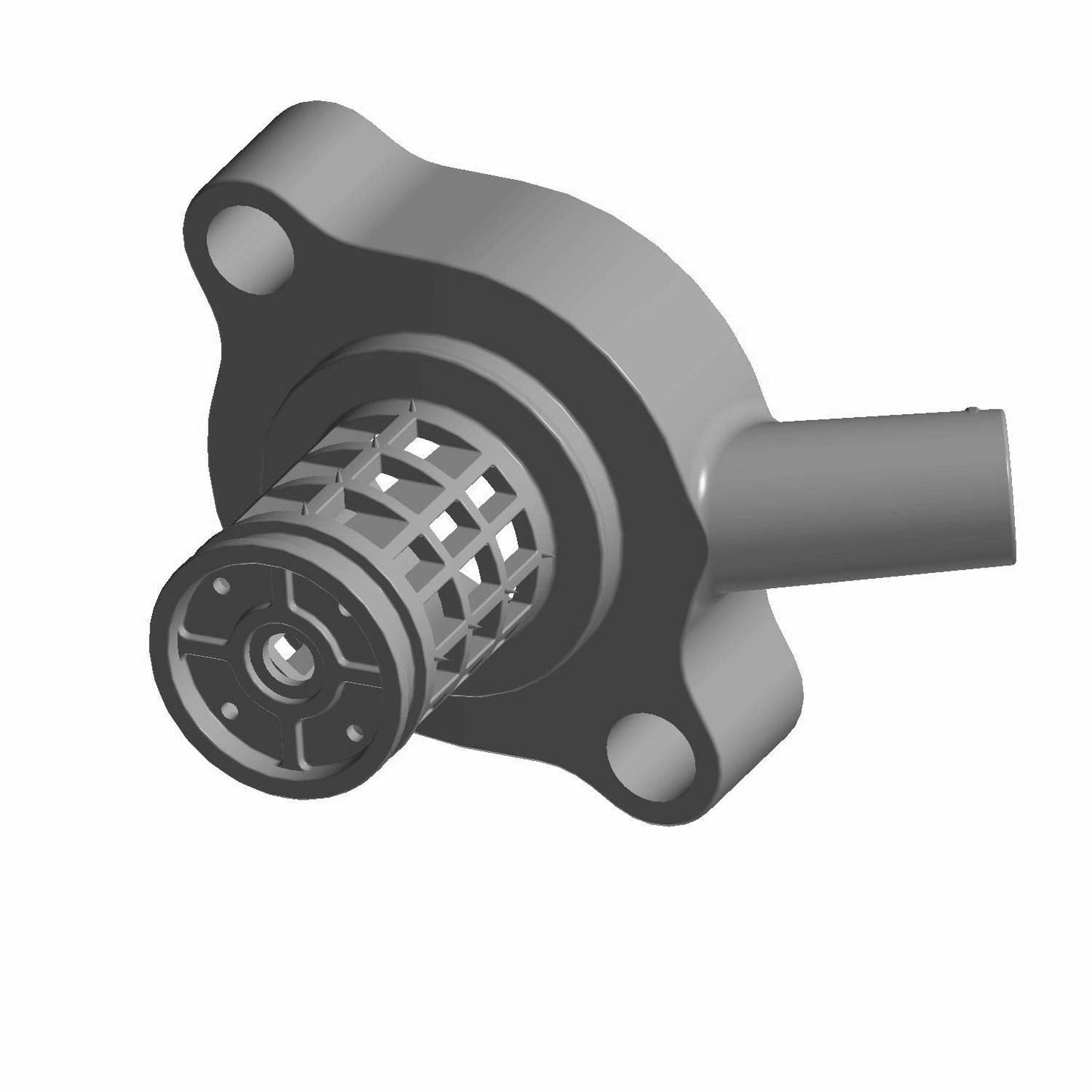 Polaris ATV Filter Outlet Carriage, Genuine OEM Part 5438868, Qty 1