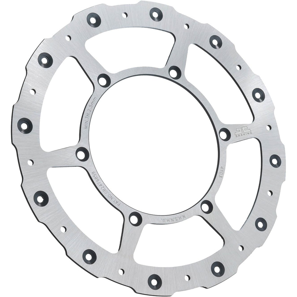 Front Brake Rotor Ss Self Cleaning Yam