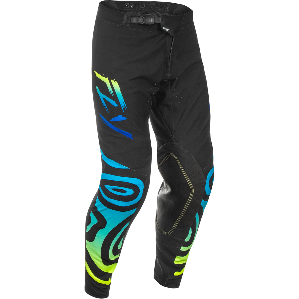 Evolution  Dst Zen Pants Black/Blue/Hi Vis Sz 28