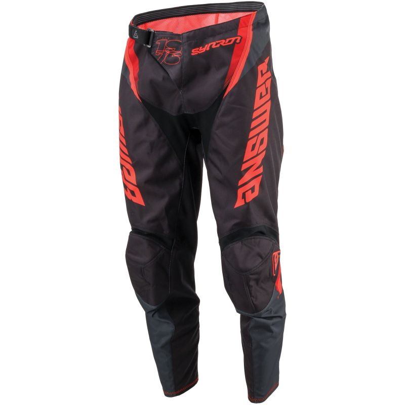 Answer 25 Syncron Envenom Pants Red/Black Youth Size - 24