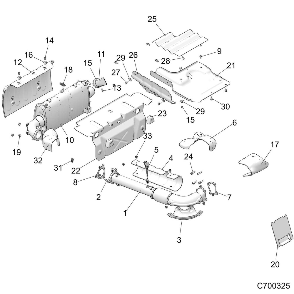 
                      
                        Polaris RZR Engine Shield, Genuine OEM Part 5814284, Qty 1
                      
                    
