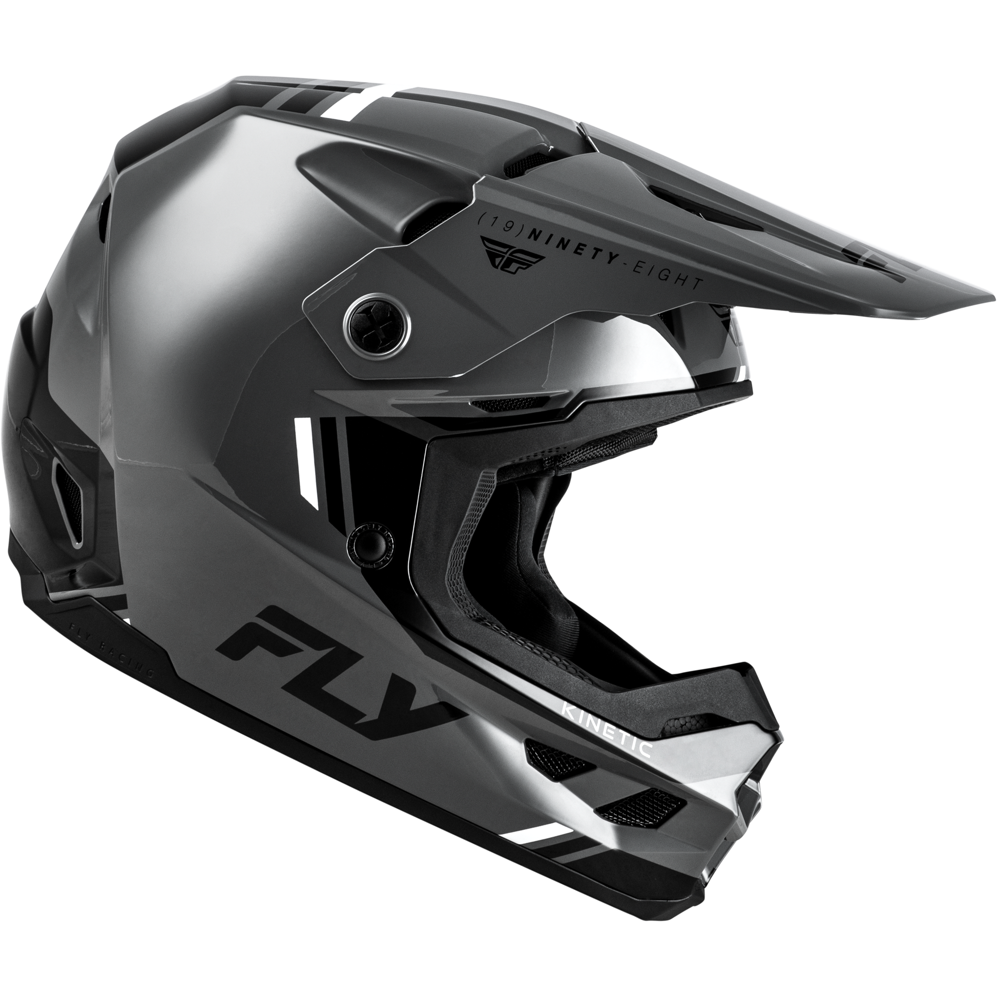 Kinetic Verdict Helmet Grey/Black/White Xs