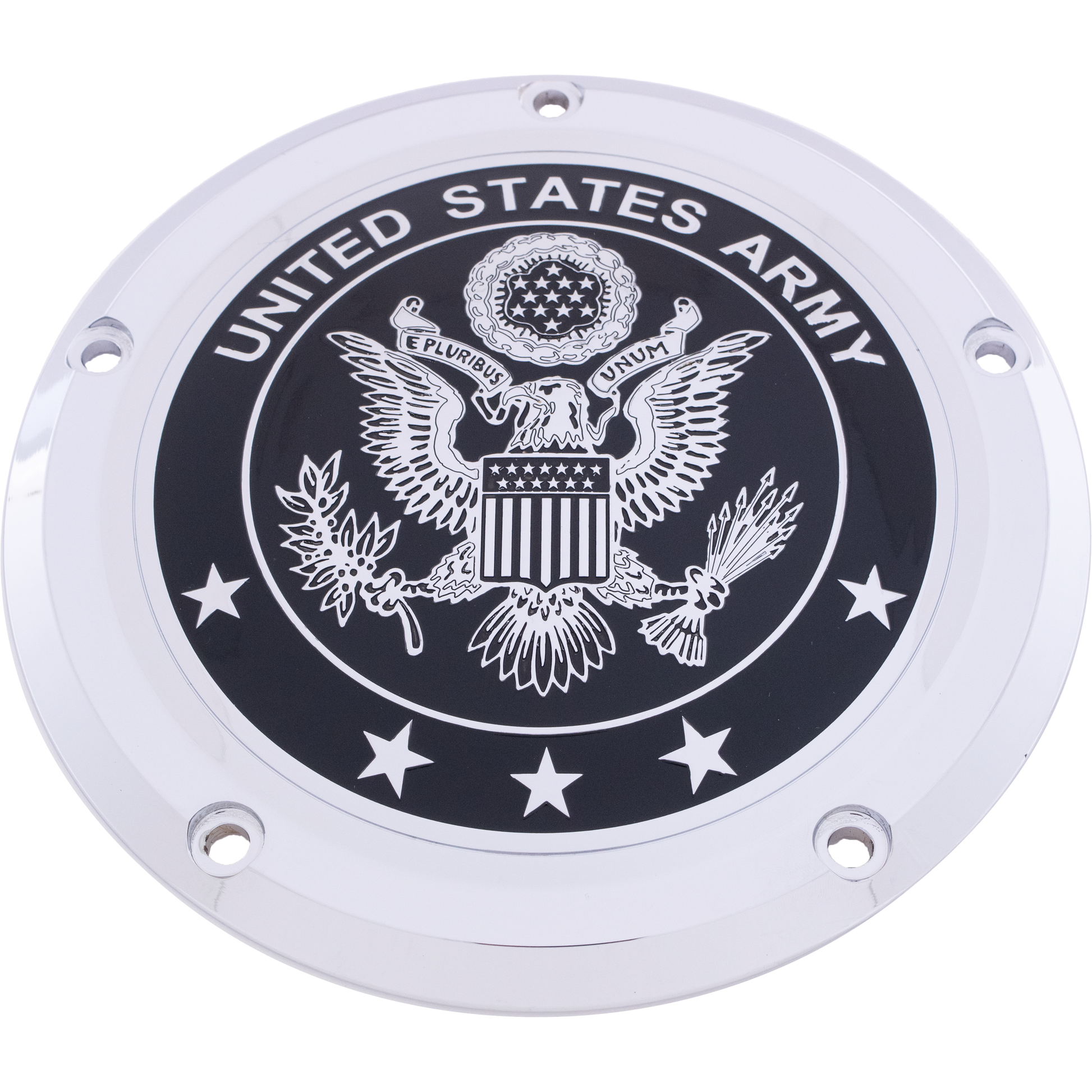 7   Tc Derby Cover Army Chrome