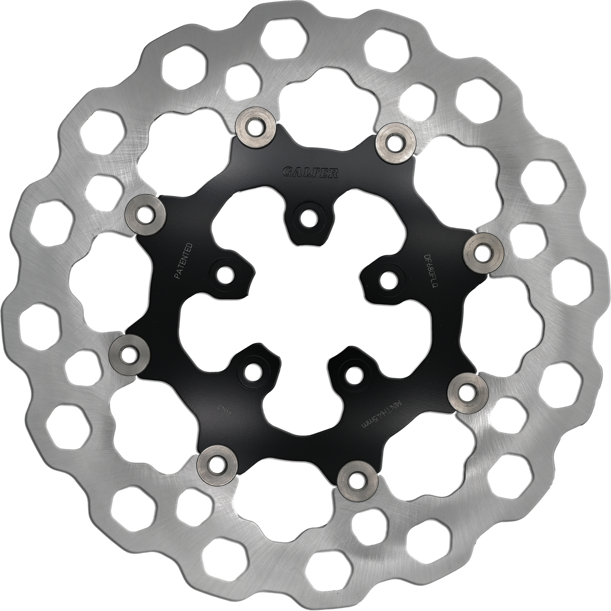 Rotor 11.5" Floating Cubiq Fr Black