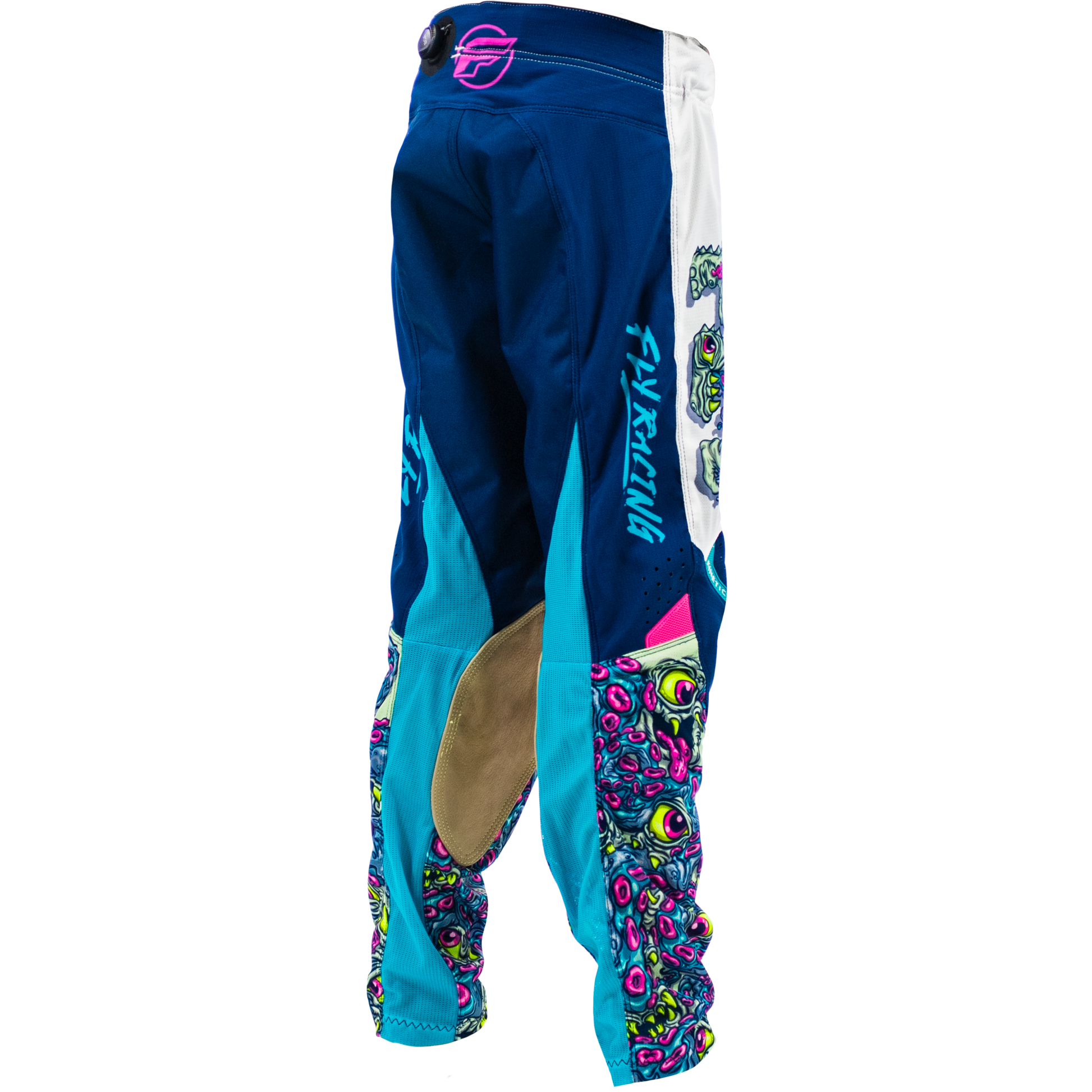 Yth Kinetic Mutant Mesh Pants White/Blue/Multi Sz 22