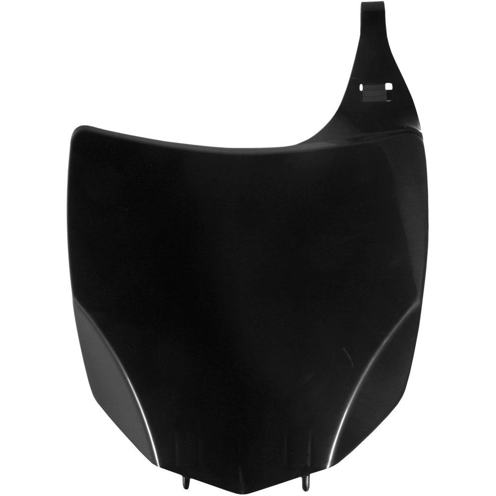 Front Number Plate Black