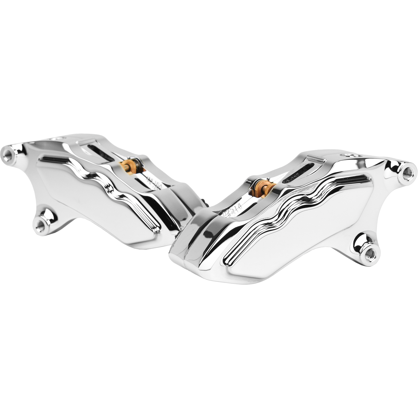 6 Pist Front Dual Caliper Kit Chrome W/ 11.8" Rotor