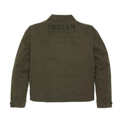 Indian Motorcycle Women's Bobbi Jacket, Dark Green - L - 286464706