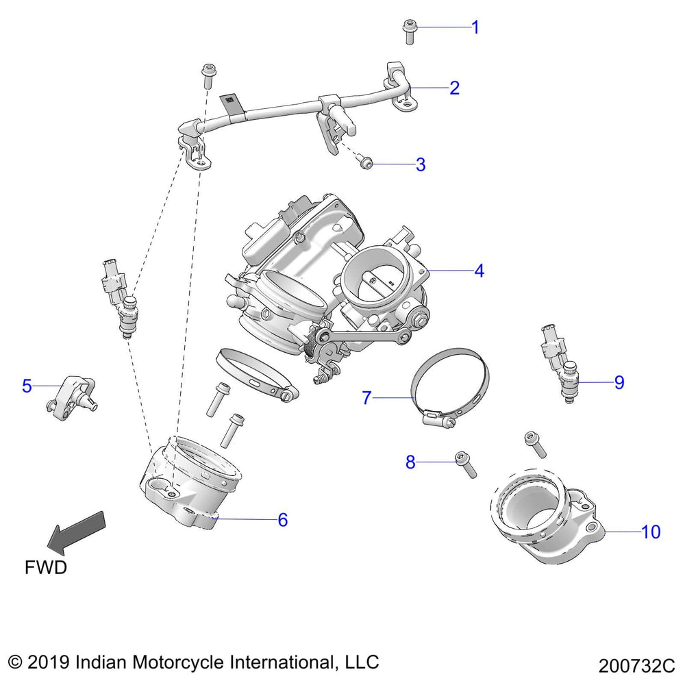 
                      
                        Indian Motorcycle Rail-Fuel,V-Twin,4-BAR, Genuine OEM Part 2521857, Qty 1
                      
                    