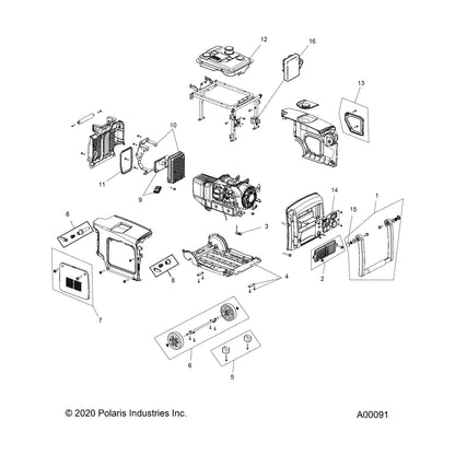 Polaris GROMMET-OIL,DRAIN,3K, Genuine OEM Part 3410482, Qty 1