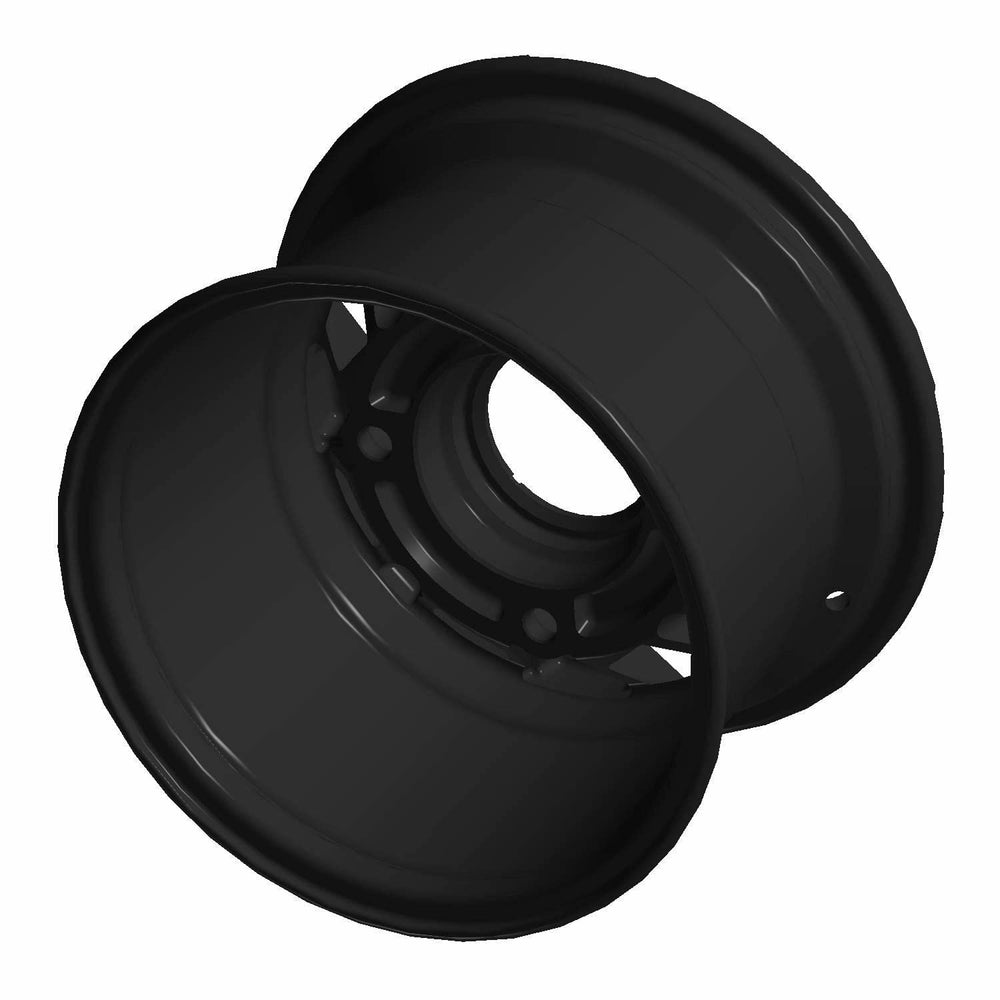Polaris Ranger Rim, Rear, 12 x 6, Cruiser Black, Genuine OEM Part 1523293-266, Qty 1