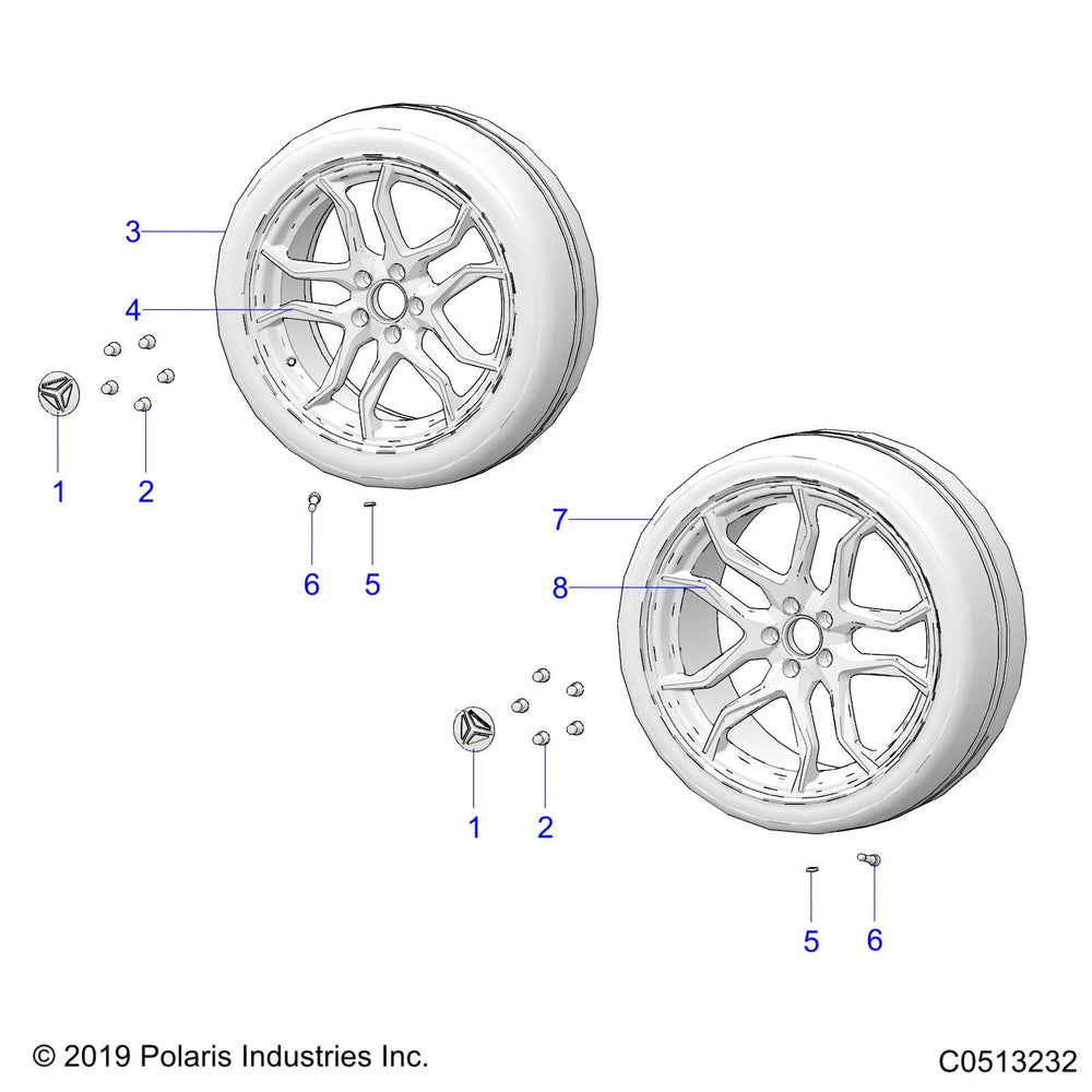 
                      
                        Polaris Slingshot WHEEL,REAR,CAST,SL,20X9,MATBLK, Genuine OEM Part 1523261-458M, Qty 1
                      
                    