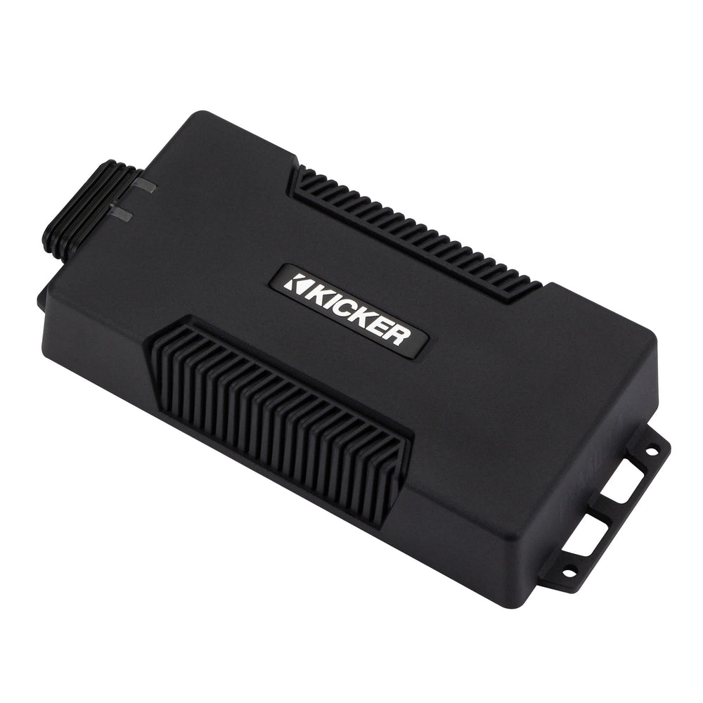Kicker 48PXA4004 Weatherproof Powersport Amplifier - 4x100-Watt Full-Range Amplifier