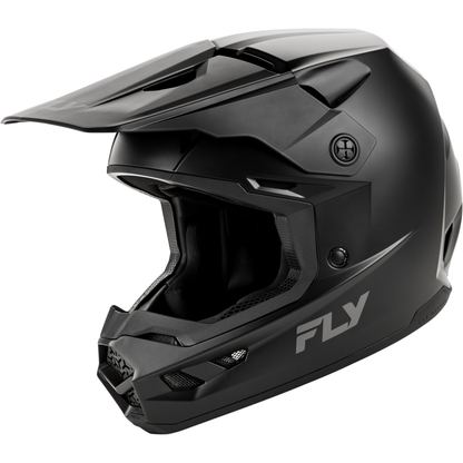 Kinetic Solid Helmet Matte Black Md