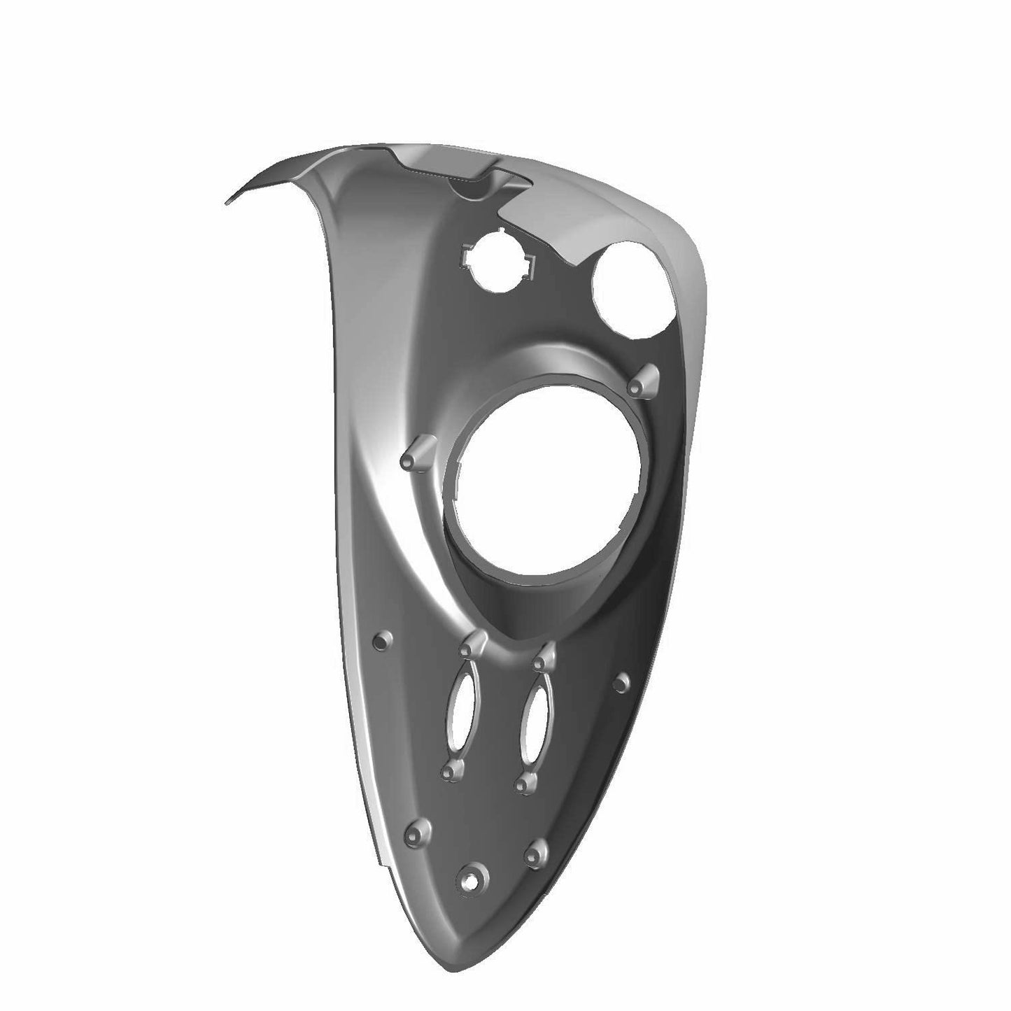 Indian Motorcycle CONSOLE, TANK, NON FAIRING, FLAT BLACK [BUILT 4/9/15 AND BEFORE], Genuine OEM Part 5633355-463, Qty 1
