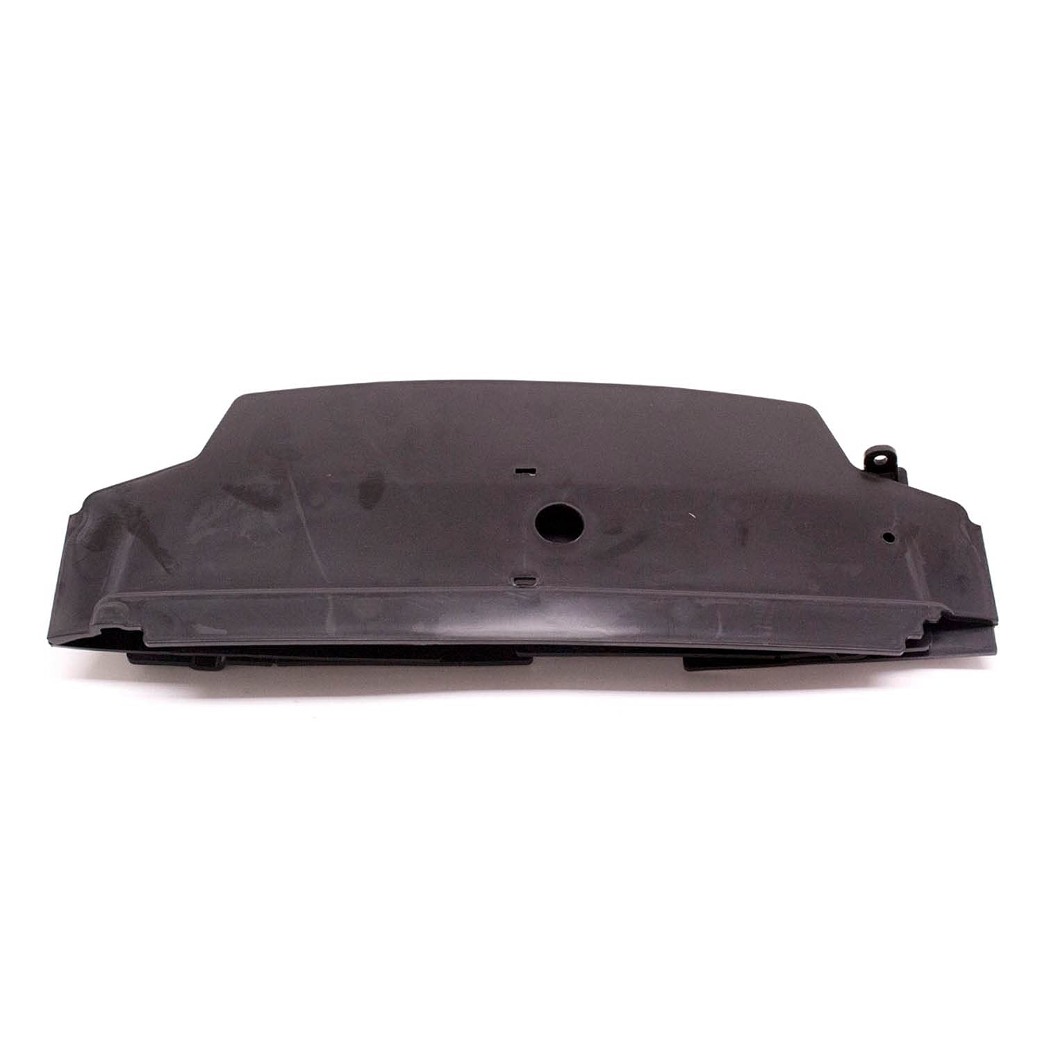 Polaris RZR Radiator Shroud, Front, Gloss Black, Genuine OEM Part 5439871-070, Qty 1